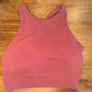 Athleta Women's Crop Top in Dusty Rose